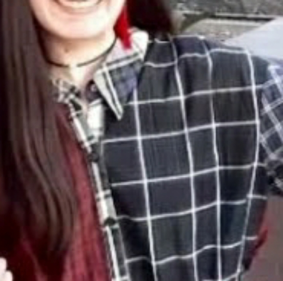 Oversized patchwork shirt - Picture 2 of 4